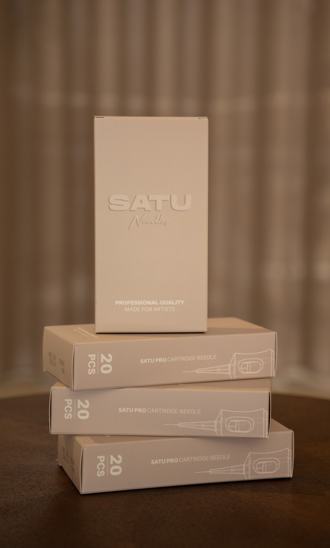 SATU PRO SMP, PMU & Fineline Cartridge Naalden – 3RL Long Taper - Afbeelding 3
